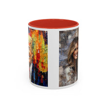 Load image into Gallery viewer, Donald and Melania Trump Accent Coffee Mug, 11oz
