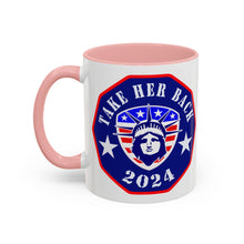 Load image into Gallery viewer, Take Her Back 2024 Accent Coffee Mug
