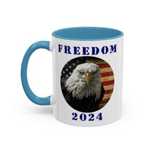 Load image into Gallery viewer, Coffee Mug - Freedom 2024 Take Her Back Accent Mug
