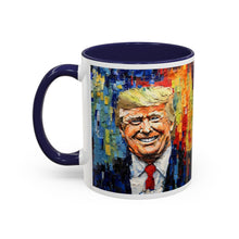 Load image into Gallery viewer, Donald and Melania Trump Accent Coffee Mug, 11oz
