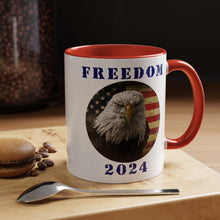 Load image into Gallery viewer, Coffee Mug - Freedom 2024 Take Her Back Accent Mug
