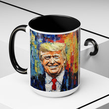 Load image into Gallery viewer, Donald and Melania Trump Accent Coffee Mug, 11oz
