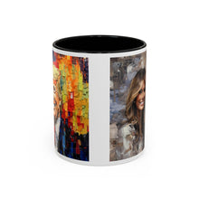 Load image into Gallery viewer, Donald and Melania Trump Accent Coffee Mug, 11oz
