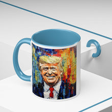 Load image into Gallery viewer, Donald and Melania Trump Accent Coffee Mug, 11oz
