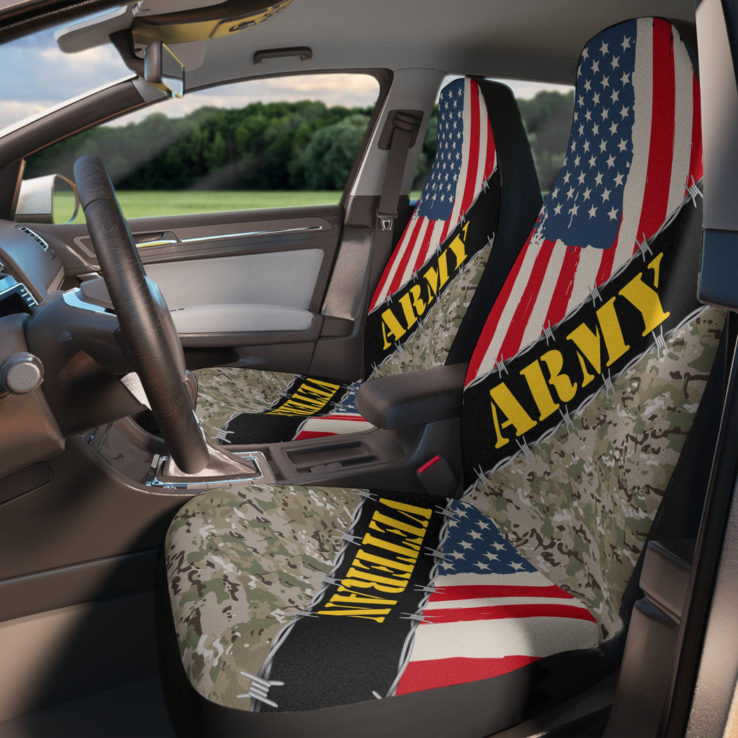 Army Veteran Car Seat Covers