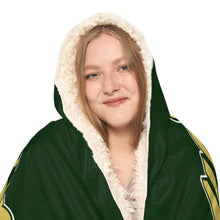 Load image into Gallery viewer, Real Women Have Curve Balls, a Fastball, and a Change-Up Hooded Snuggle Blanket
