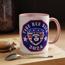 Load image into Gallery viewer, Take Her Back 2024 Accent Coffee Mug
