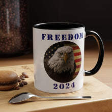 Load image into Gallery viewer, Coffee Mug - Freedom 2024 Take Her Back Accent Mug
