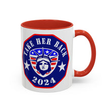 Load image into Gallery viewer, Take Her Back 2024 Accent Coffee Mug
