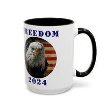 Load image into Gallery viewer, Coffee Mug - Freedom 2024 Take Her Back Accent Mug
