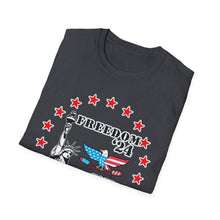 Load image into Gallery viewer, Freedom 2024 Unisex Softstyle T-Shirt Unisex Softstyle T-Shirt
