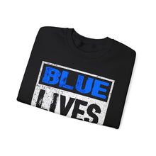 Load image into Gallery viewer, Blue Lives Matter Unisex Heavy Blend™ Crewneck Sweatshirt
