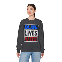 Load image into Gallery viewer, Blue Lives Matter Unisex Heavy Blend™ Crewneck Sweatshirt
