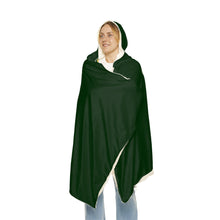 Load image into Gallery viewer, Real Women Have Curve Balls, a Fastball, and a Change-Up Hooded Snuggle Blanket
