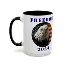 Load image into Gallery viewer, Coffee Mug - Freedom 2024 Take Her Back Accent Mug
