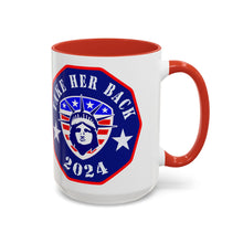 Load image into Gallery viewer, Take Her Back 2024 Accent Coffee Mug
