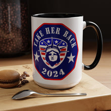 Load image into Gallery viewer, Take Her Back 2024 Accent Coffee Mug
