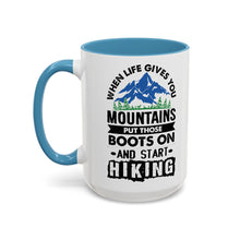 Load image into Gallery viewer, Mug Camping Mountains
