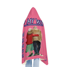 Load image into Gallery viewer, To My Wife Snuggle Hoodie Blanket
