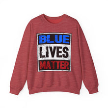 Load image into Gallery viewer, Blue Lives Matter Unisex Heavy Blend™ Crewneck Sweatshirt
