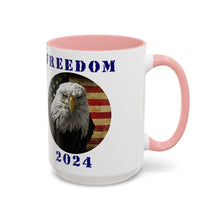 Load image into Gallery viewer, Coffee Mug - Freedom 2024 Take Her Back Accent Mug
