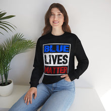 Load image into Gallery viewer, Blue Lives Matter Unisex Heavy Blend™ Crewneck Sweatshirt
