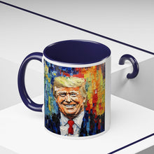 Load image into Gallery viewer, Donald and Melania Trump Accent Coffee Mug, 11oz
