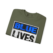 Load image into Gallery viewer, Blue Lives Matter Unisex Heavy Blend™ Crewneck Sweatshirt
