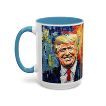 Load image into Gallery viewer, Donald and Melania Trump Accent Coffee Mug, 11oz
