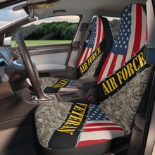 Load image into Gallery viewer, Air Force Veteran Car Seat Covers
