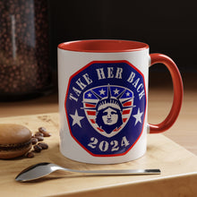 Load image into Gallery viewer, Take Her Back 2024 Accent Coffee Mug
