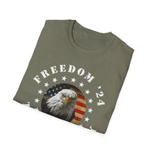 Load image into Gallery viewer, Freedom 2024 Take Her Back Again Unisex Softstyle T-Shirt
