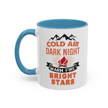 Load image into Gallery viewer, Coffee Mug Mountains Friends Camping Fireside 11, 15oz
