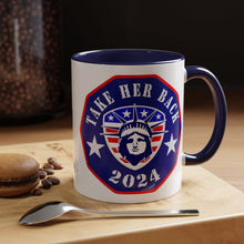 Load image into Gallery viewer, Take Her Back 2024 Accent Coffee Mug
