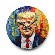 Load image into Gallery viewer, The Trump Acrylic Wall Clock
