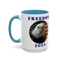 Load image into Gallery viewer, Coffee Mug - Freedom 2024 Take Her Back Accent Mug
