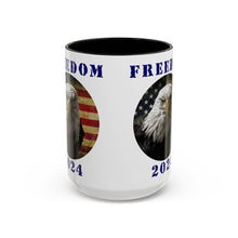 Load image into Gallery viewer, Coffee Mug - Freedom 2024 Take Her Back Accent Mug
