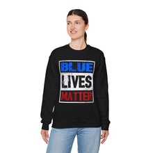 Load image into Gallery viewer, Blue Lives Matter Unisex Heavy Blend™ Crewneck Sweatshirt
