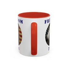 Load image into Gallery viewer, Coffee Mug - Freedom 2024 Take Her Back Accent Mug
