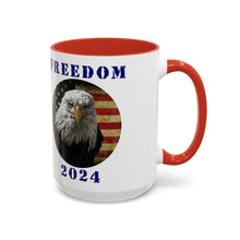 Load image into Gallery viewer, Coffee Mug - Freedom 2024 Take Her Back Accent Mug
