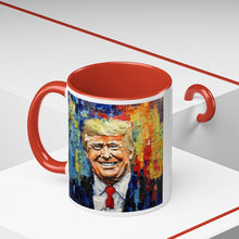 Load image into Gallery viewer, Donald and Melania Trump Accent Coffee Mug, 11oz
