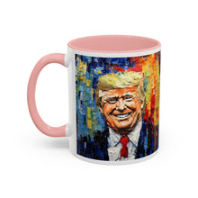 Load image into Gallery viewer, Donald and Melania Trump Accent Coffee Mug, 11oz
