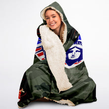 Load image into Gallery viewer, This Girl is Protected By A Marine Veteran Woven Blanket
