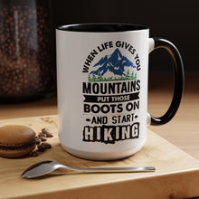 Load image into Gallery viewer, Mug Camping Mountains
