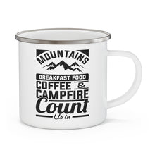 Load image into Gallery viewer, Campfire Friends Enamel Mug
