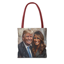 Load image into Gallery viewer, Donald and MelaniaTote Bag Tote Bag
