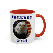 Load image into Gallery viewer, Coffee Mug - Freedom 2024 Take Her Back Accent Mug
