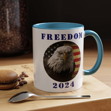 Load image into Gallery viewer, Coffee Mug - Freedom 2024 Take Her Back Accent Mug
