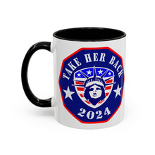 Load image into Gallery viewer, Take Her Back 2024 Accent Coffee Mug
