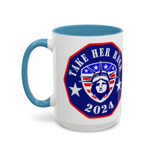 Load image into Gallery viewer, Take Her Back 2024 Accent Coffee Mug
